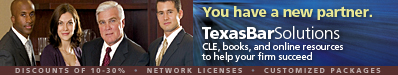 You have a new partner: TexasBarSolutions